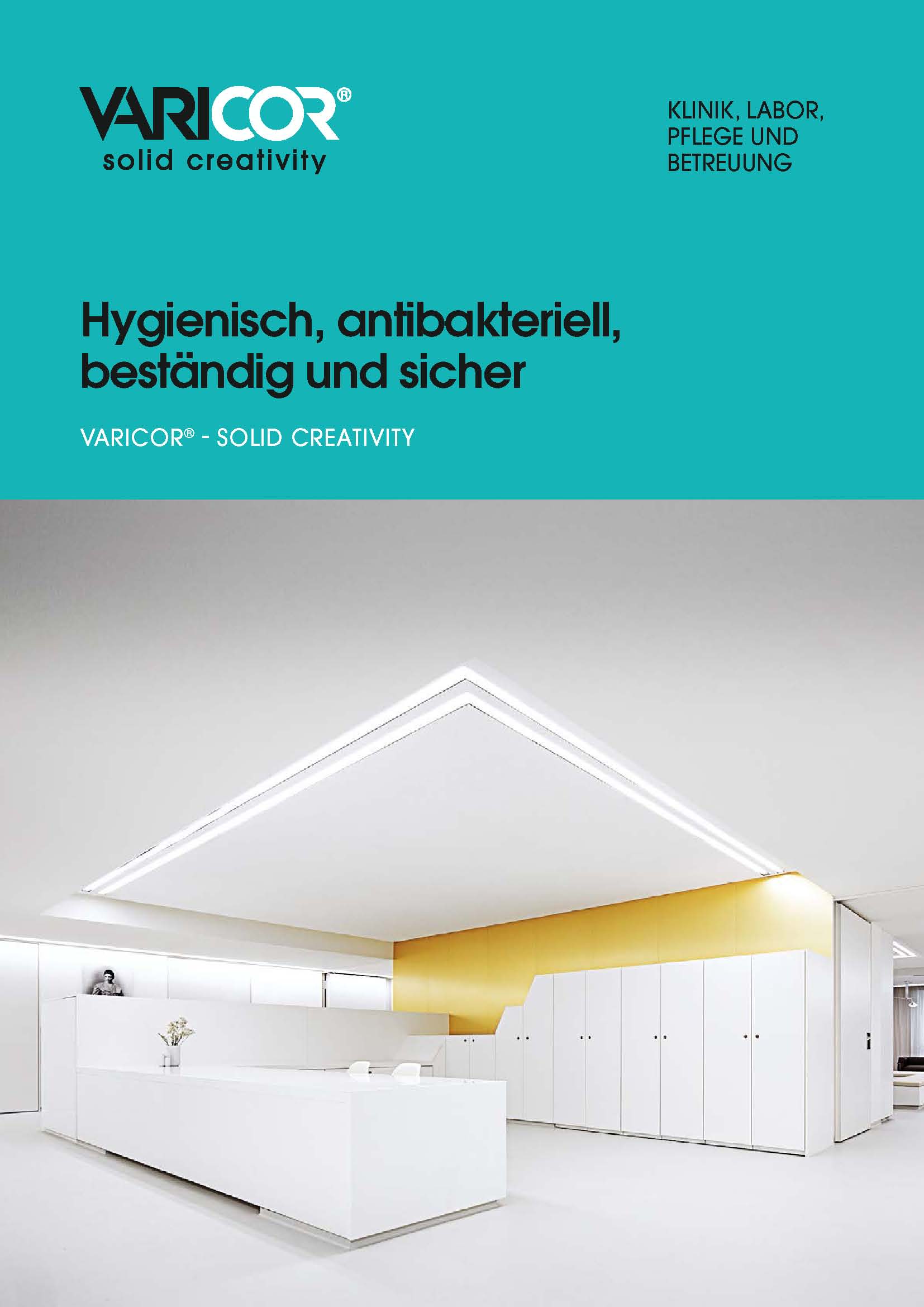 Varicor Waschtische für Krankenhaus, Pflege, Betreuung und Labor